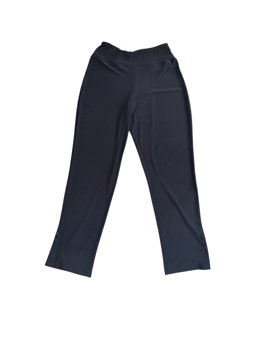 Sympli Canada Pull On Stretchy Pants | Muted Black Grey | 8